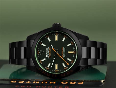 rolex milgauss pro hunter nero|Rolex Milgauss.